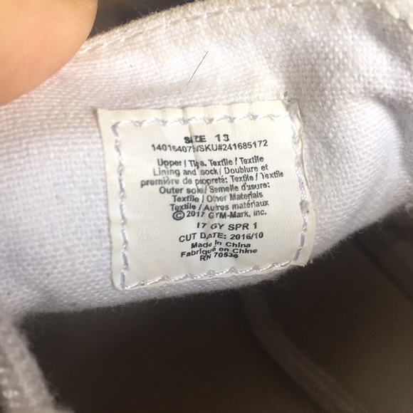 Gymboree Navy Child Deck Shoes Sz 13 - Picture 5 of 5